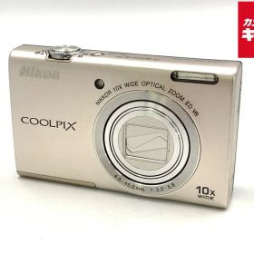【中古】 【並品】 ニコン COOLPIX S6200 プラチナシルバー