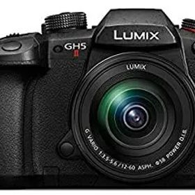 【中古】「非常に良い」パナソニック ミラーレス一眼カメラ ルミックス GH5M2 レンズキット 標準ズームレンズ付属 ブラック DC-GH5M2M