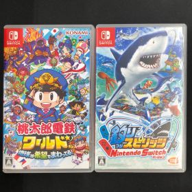 中古 Switch 桃太郎電鉄ワールド 釣りスピリッツ セット