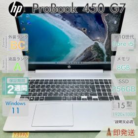 HP ProBook 450 G7 i5 8GB 256GB |T3990|