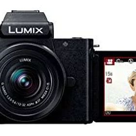 【中古】【整備済み品】パナソニック ミラーレス一眼カメラ ルミックス G100K 標準ズームレンズキット ブラック DC-G100K-K