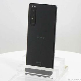 【中古】SONY(ソニー) Xperia 1 II 128GB ブラック SO-51A docomoロック解除SIMフリー 【276-ud】