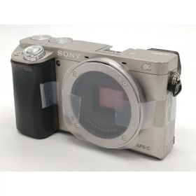 【中古】SONY α6000 ボディ ILCE-6000 シルバー【大阪本店】保証期間1週間【ランクC】