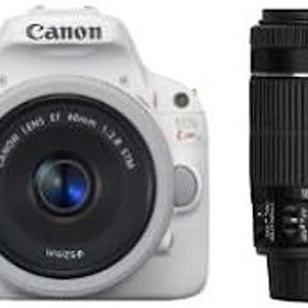 【中古-非常に良い】Canon デジタル一眼レフカメラ EOS Kiss X7(ホワイト) ダブルレンズキット EF-40mm F2.8 STM(ホワイト) EF-S18-55mm