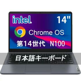 【売り尽くしセール！最安級価格＆期間限定ポイント2倍！】【超美品・本体のみ・充電コード あり】2023モデル Lenovo 14型 14e Chromebook Gen 3 (第14世代Intel N100/ メモリ4GB/ eMMC64GB/ 無線LAN/フルHD1920*1080/ 5G Softbank/ Webカメラ)【送料無料】