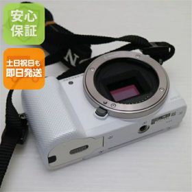 【中古】 美品 α5000 ILCE-5000 ボディ ホワイト 安心保証 即日発送 ミラーレス一眼 SONY 本体 土日祝発送OK