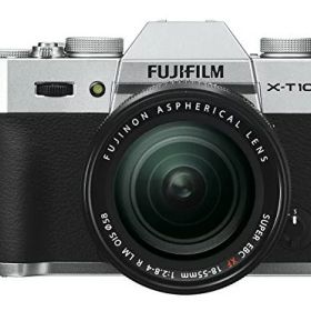 【中古】【整備済み品】FUJIFILM ミラーレス一眼 X-T10 レンズキット シルバー X-T10LK-S