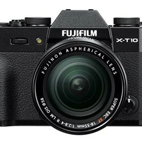 【中古】【整備済み品】FUJIFILM ミラーレス一眼 X-T10 レンズキット ブラック X-T10LK-B
