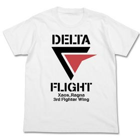 マクロスΔ デルタ小隊Tシャツ/ホワイト-L