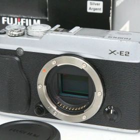 【中古】【お買い得品】富士フイルム FUJIFILM X-E2 ボディ [シルバー]（センサー清掃済） CA01-R4843-2S4 富士フイルム FUJIFILM Xマウント ミラーレス APS-C