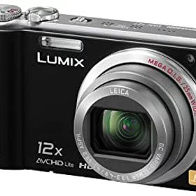 【中古】【39shop】パナソニック★デジタルカメラ LUMIX (ルミックス) TZ7 ブラック DMC-TZ7-K（良い）