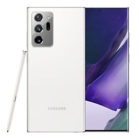 (再生新品) Samsung Galaxy Note20 Ultra 5G N986U1 海外SIMフリースマートフォン 256GB ホワイト(Mystic White) | 国際送料無料