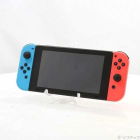 【中古】Nintendo(任天堂) Nintendo Switch Joy-Con (L) ネオンブルー／ (R) ネオンレッド 【305-ud】