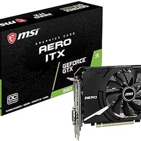 【中古】【39shop】MSI★GeForce GTX 1660 AERO ITX 6G OC グラフィックスボード VD6919(非常に良い)