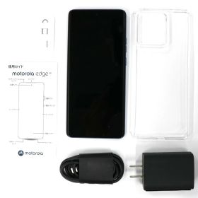 [中古] モトローラ(motorola) edge 40 SIMフリー スマートフォン pay50002jpルナブルー[非常に良い(A)]