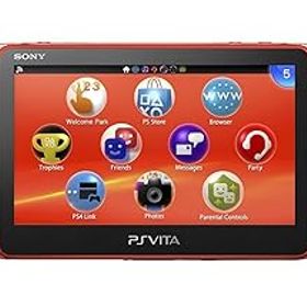 【中古】PlayStation Vita Wi-Fiモデル メタリック・レッド (PCH-2000ZA26)