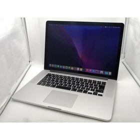 【中古】Apple MacBook Pro 15インチ Corei7:2.2GHz Retinaディスプレイモデル MJLQ2J/A (Mid 2015)【新宿2】保証期間１ヶ月【ランクB】