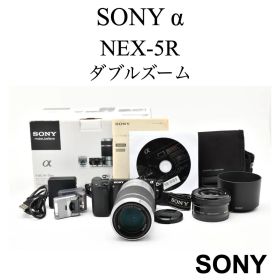 SONY NEX-5R ダブルレンズ Wi-Fi搭載 自撮 ミラーレス29HF