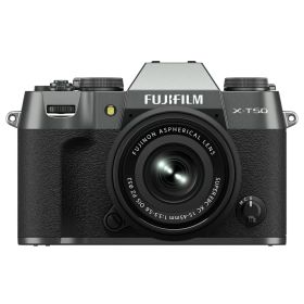 【予約商品】[新品]FUJIFILM フジフイルム ミラーレス一眼カメラ X-T50 JP XC15-45mmレンズキット チャコールシルバー（日本語・英語のみ対応）【2026年10月30日発売予定】