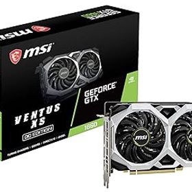 【中古】【39shop】MSI★GeForce GTX 1660 VENTUS XS 6G OC グラフィックスボード VD7292（良い）