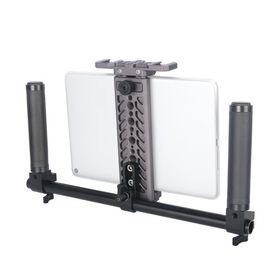 NICEYRIG タブレット用三脚ホルダー グリップキット iPad/MatePad 対応 131mm~245mm対応 アルミ製 -510
