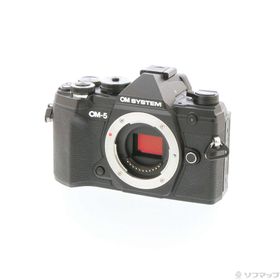 (中古)OM SYSTEM OM-5 ボディ ブラック(352-ud)