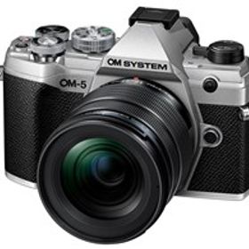 ★OMデジタルソリューションズ OM SYSTEM OM-5 12-45mm F4.0 PRO レンズキット [シルバー]