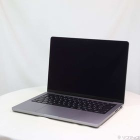 (中古)MacBook Pro 14.2-inch Late-2021 MKGP3J/A M1 Pro 8コアCPU_14コアGPU 16GB SSD512GB スペースグレイ (26.3 Tahoe)(305-ud)