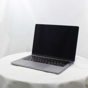 (中古)MacBook Pro 14.2-inch Late-2021 MKGP3J/A M1 Pro 8コアCPU_14コアGPU 16GB SSD2TB スペースグレイ (26.3 Tahoe)(262-ud)