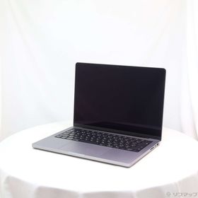 (中古)MacBook Pro 14.2-inch Late-2021 MKGQ3J/A M1 Pro 10コアCPU_16コアGPU 16GB SSD1TB スペースグレイ (26.3 Tahoe)(258-ud)