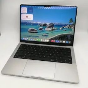 【中古】Apple MacBook Pro 14インチ CTO (2021) M1 Max(CPU:10C/GPU:32C)/64G/1T/シルバー【秋葉2号】保証期間１ヶ月【ランクB】