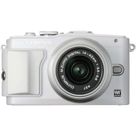 【中古】 オリンパス OLYMPUS ミラーレス一眼カメラ E-PL6 レンズキット ホワイト ホワイト E-PL6 LKIT WHT 当店保証30日間 人気 ミラーレス一眼 ミラーレス デジタルカメラ 中古