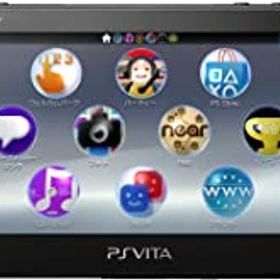 【中古】(非常に良い)PlayStation Vita Wi-Fiモデル ブラック (PCH-2000ZA11)