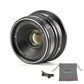 【中古】7職人25 mm f1.8 APS - Cフレーム手動フォーカスプライム固定レンズforコンパクトミラーレスカメラFuji x-a1 x-a10 x-a2 x-a3 a-at x-m1 xm2 X -