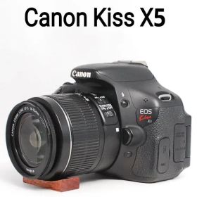 Canon EOS Kiss X5✨取扱い説明書✨手ブレ補正✨一眼レフ セット