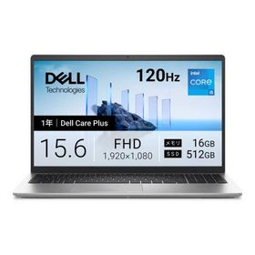 DELL デル ノートパソコン Dell 15 DC15250 [ 15.6型 / Win11 Home / Core i5 / メモリ16GB / SSD512GB ] プラチナシルバー ND55-GWSC