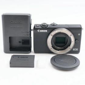 ■新品同様■ Canon EOS M100 ボディ ブラック ミラーレス一眼カメラ キヤノン