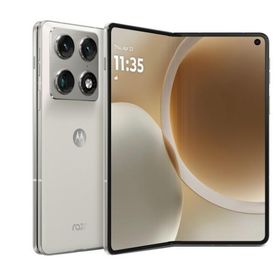 MOTOROLA razr fold リリーホワイト SIMフリースマートフォン