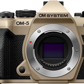 【中古】OM SYSTEM オーエムシステム OM-5 Mark II ボディ サンドベージュ