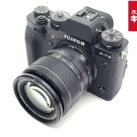 【中古】 【並品】 フジフイルム X-T3 レンズキット ブラック 【ミラーレス一眼】 【6ヶ月保証】