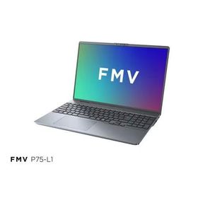 富士通(FUJITSU) FMV Note P FMVP75L1HA 16.0型 Win11Home Ryzen 7 メモリ16GB SSD512GB Officeオプション付 ノートパソコン ストームグレー P75-L1