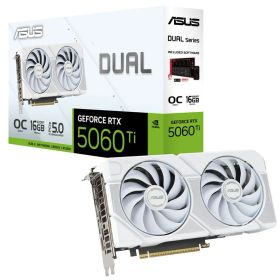 DUAL-RTX5060TI-O16G-WHITE [PCIExp 16GB] 新品未開封品