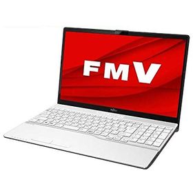 「非常に良い」FMVA50D3WP FMV LIFEBOOK AH50/D3 15.6型ノートパソコン [プレミアムホワイ(中古品)