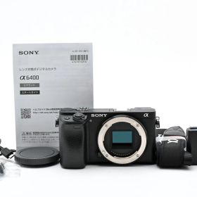 SONY a6400 ILCE-6400 Camera Body Black Shuttercount 25,634 #3078074