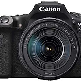 【中古】Canon デジタル一眼レフカメラ EOS 90D EF-S18-135 IS USM レンズキット EOS90D18135ISUSMLK