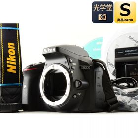 Nikon D5300 2416万画素 デジタル一眼レフカメラ ブラック ニコン S/N:2124558