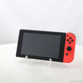 【中古】Nintendo(任天堂) Nintendo Switch Joy-Con (L) ネオンブルー／ (R) ネオンレッド 【269-ud】