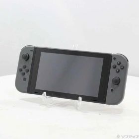 【中古】Nintendo(任天堂) Nintendo Switch Joy-Con (L) ／ (R) グレー (2019年8月モデル) 【368-ud】