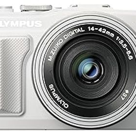 【中古】OLYMPUS ミラーレス一眼 PEN Lite E-PL6 EZレンズキット ホワイト E-PL6 EZ LKIT WHT