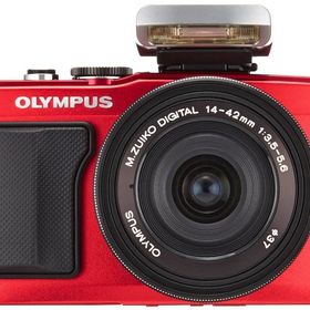 【中古】 オリンパス OLYMPUS ミラーレス一眼 PEN E-PL6 14-42mm EZレンズキット レッド E-PL6 EZ LKIT RED 当店保証30日間 人気 ミラーレス一眼 ミラーレス デジタルカメラ 中古